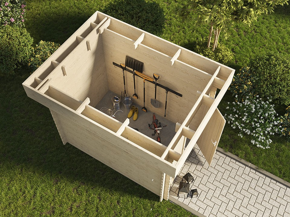 Abri De Jardin Rovero - 9m² - 28mm